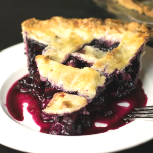 Blueberry Rhubarb Pie