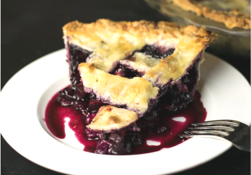 Blueberry Rhubarb Pie