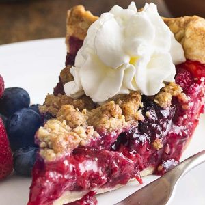 Mixed Berry Pie